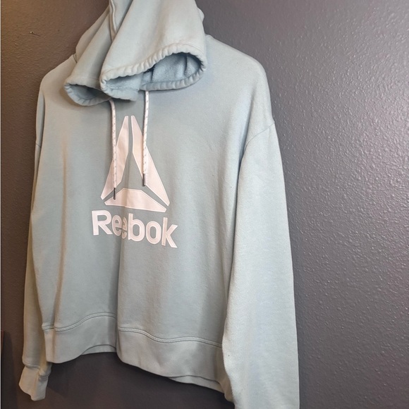 Reebok‎ Sky Blue Pullover Hoodie - Picture 2 of 8